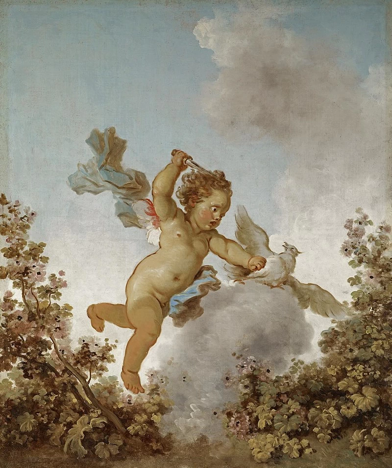  77-Jean-Honoré Fragonard-Il progresso dell'amore, Ama il Vendicatore 